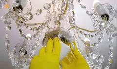 Cách Vệ Sinh Đèn Chùm An Toàn Theo Từng Vật Liệu Đúng