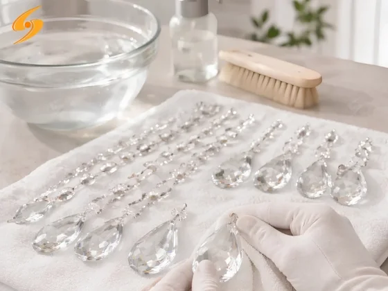 Cách Vệ Sinh Đèn Pha Lê An Toàn, Hạn Chế Xước Và Ố