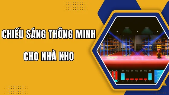 Hệ thống điều khiển chiếu sáng thông minh cho nhà kho